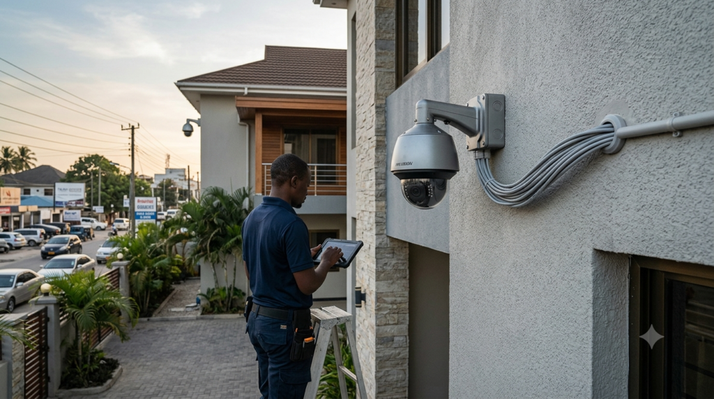 How much does an IP camera cost in Tanzania?